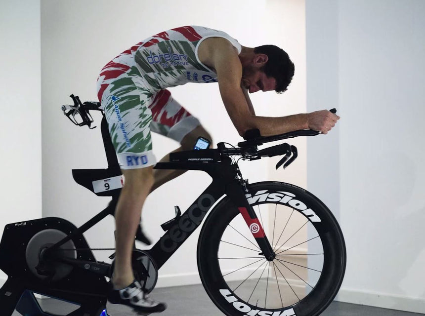 allenamento del triatleta: rulli