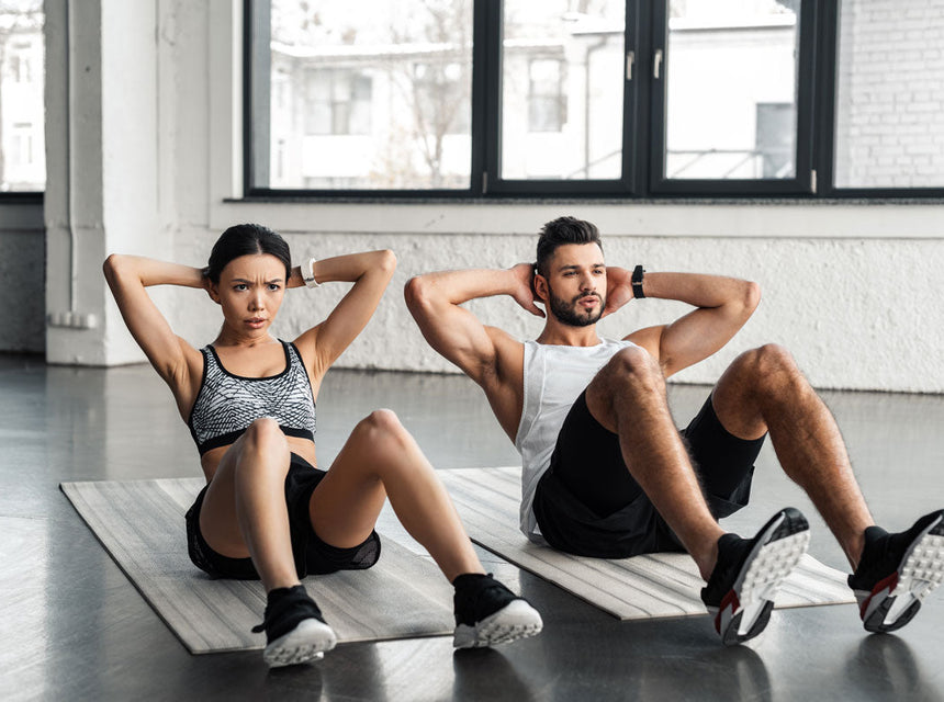 Ein stabiles Core-Training mit Compex