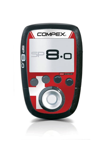 The Compex SP 8.0 Swiss Limited Edition EMS muscle stimulator