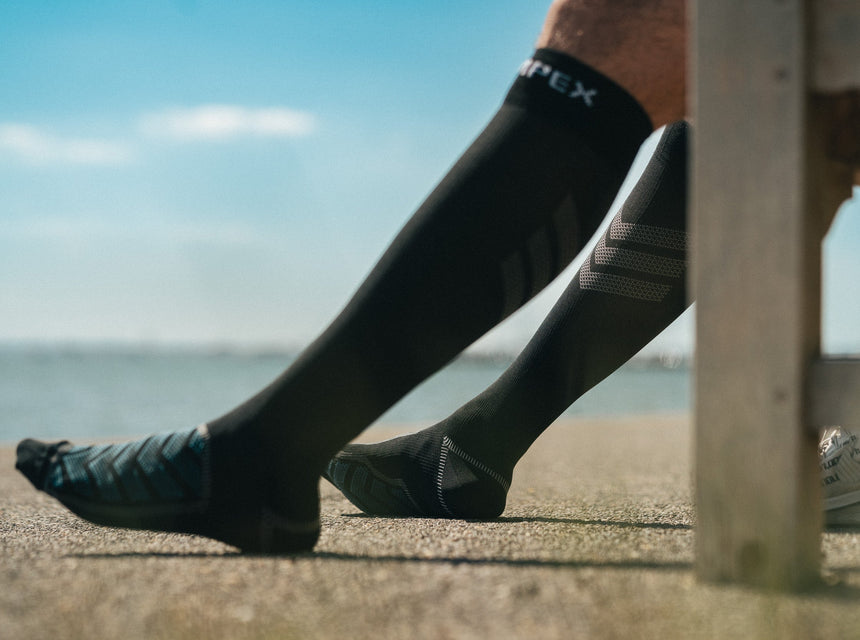 Chaussettes de récupération : Le petit plus de Compex