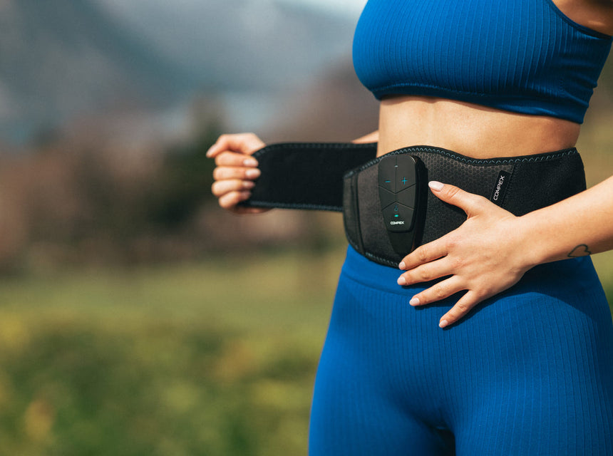 Treino dos teus abdominais: 10 exercícios para fazer com o cinto Compex Corebelt