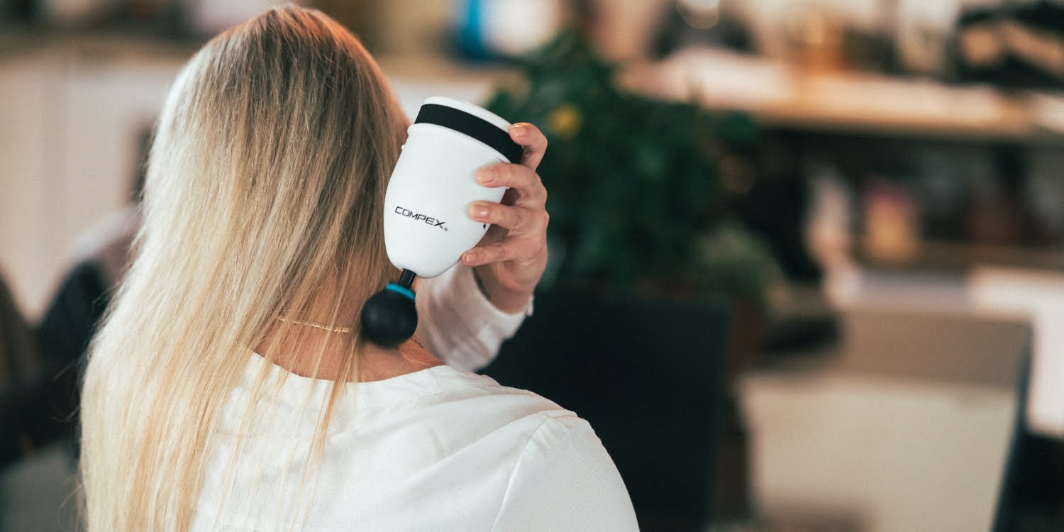 Soulagez vos courbatures avec le pistolet de massage Compex Fixx Mini