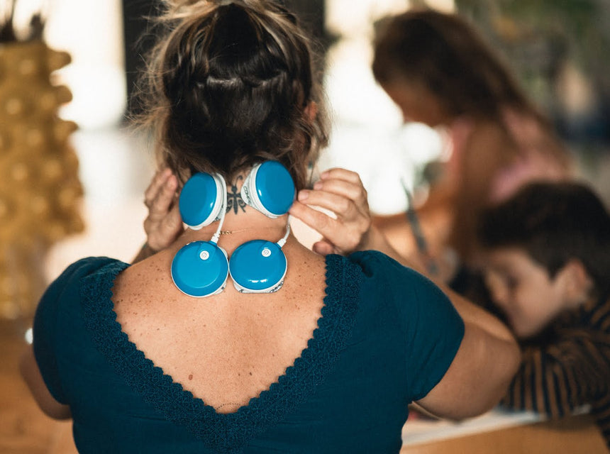 Treat neck pain with electrostimulation