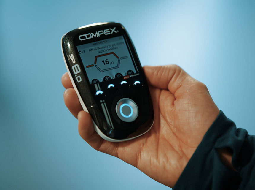 The Compex SP 8.0 electrostimulator is clinically proven to get results