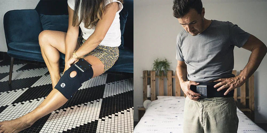 Relieve Back or Knee pain using TENS