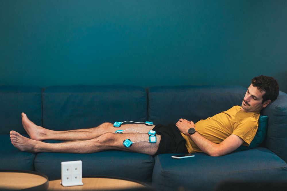 Electro-Récupération musculaire avec Compex