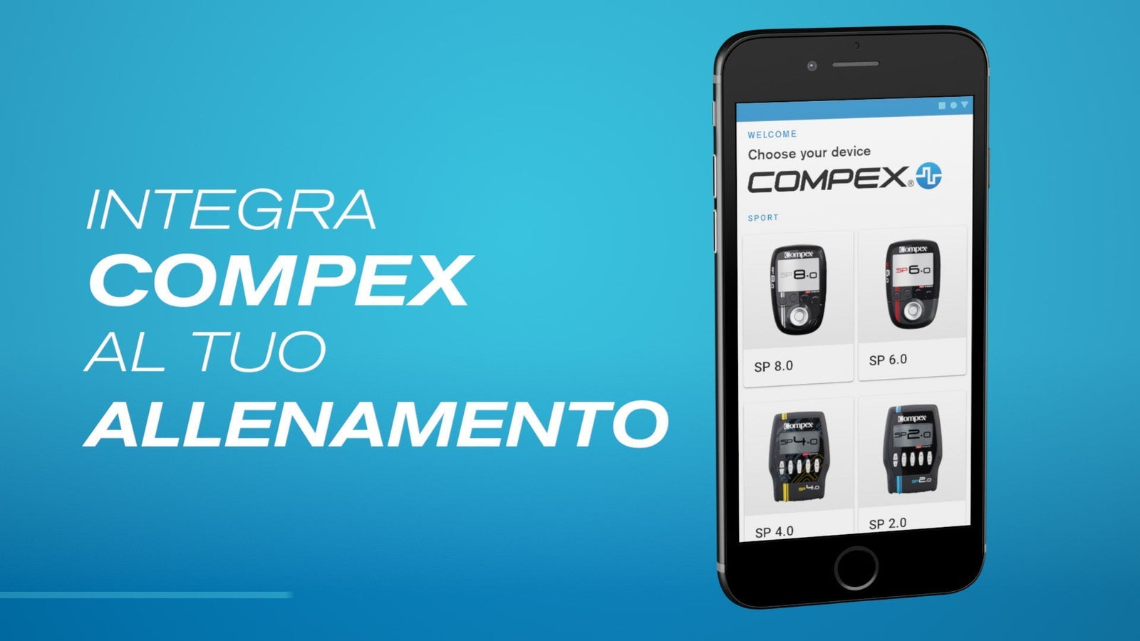 Compex Coach è gratutita per Android e iOS