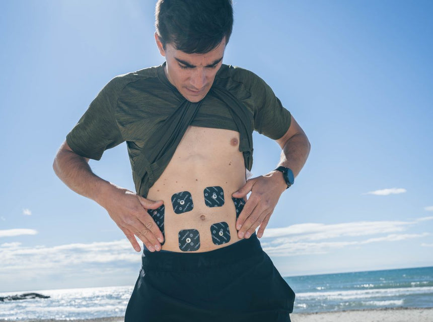 electrode placement on the body