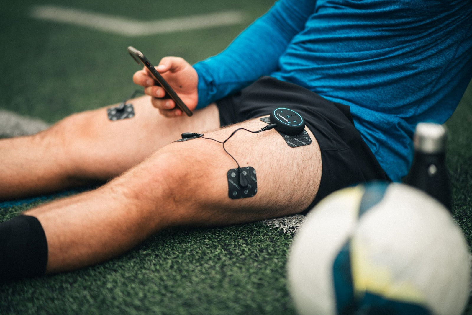 Rutina de entrenamiento Fútbol con Compex