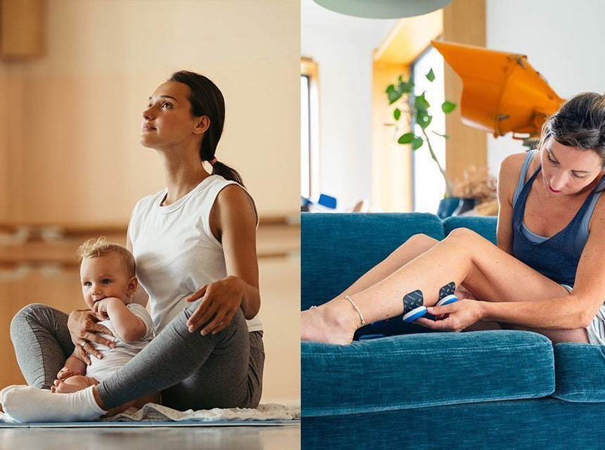 Comment l'électrostimulation aide les femmes après la grossesse - ventre plat, jambes lourdes
