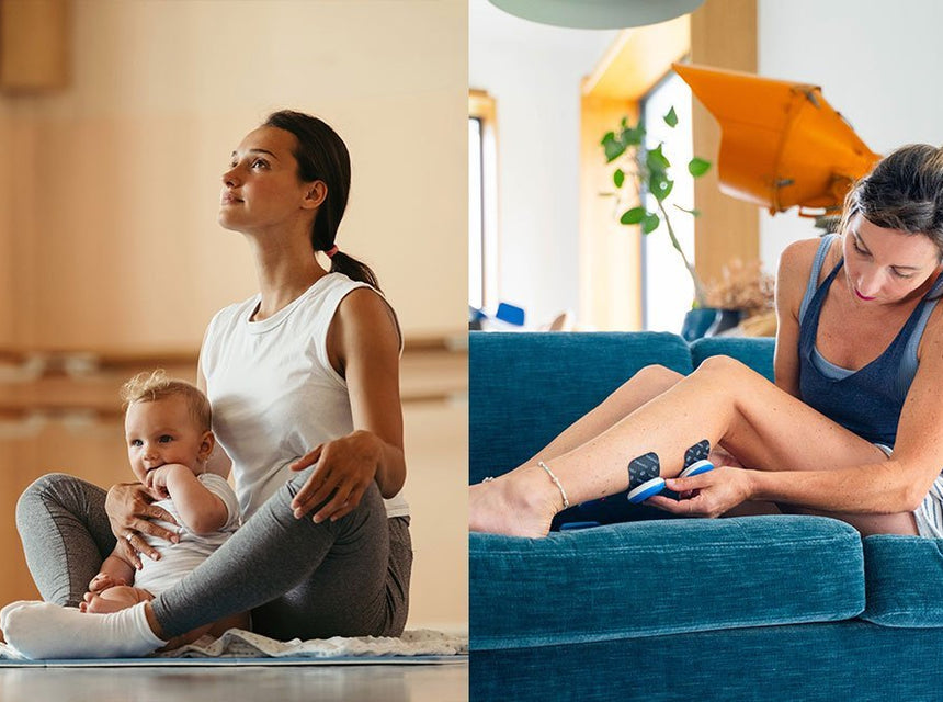 Comment l'électrostimulation aide les femmes après la grossesse - ventre plat, jambes lourdes