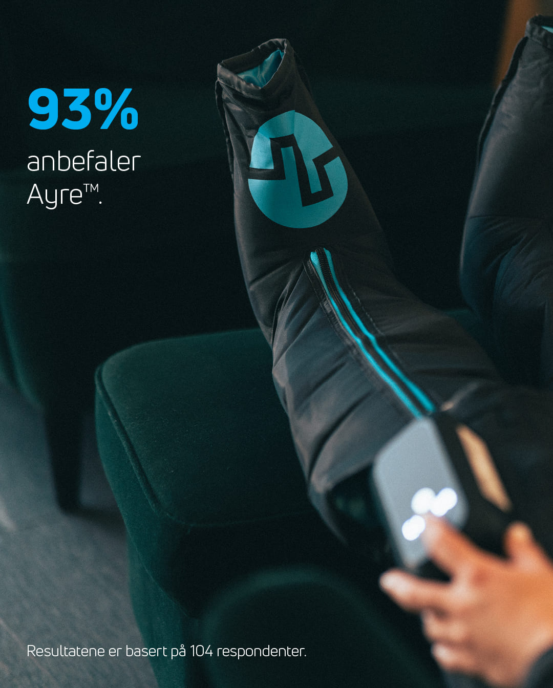93 % anbefaler Compex Ayre™