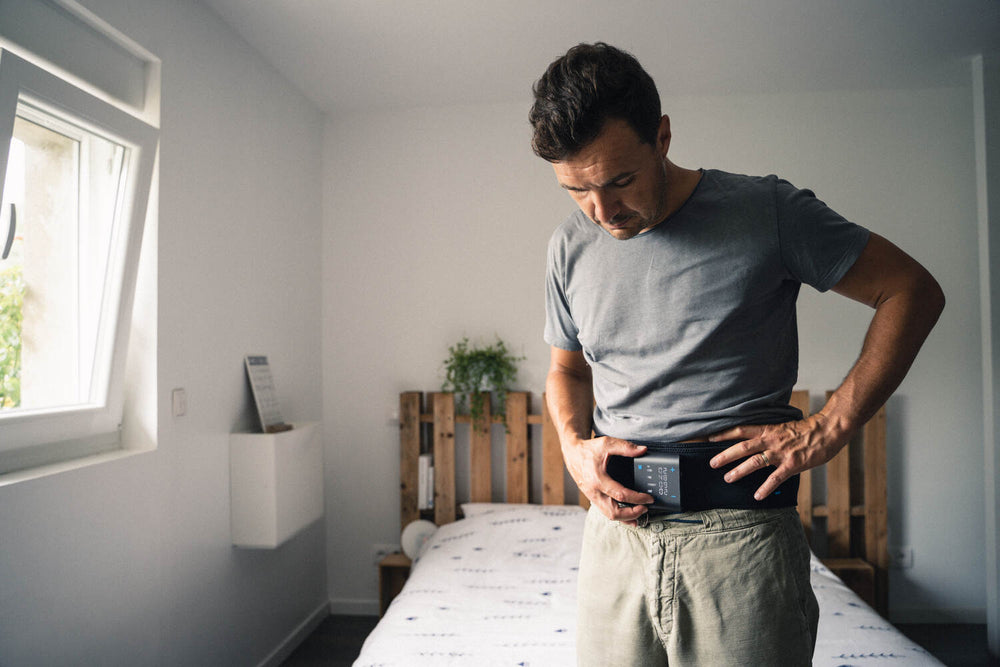Relieve temporary or chronic back pain with Compex ComfortTENS Back™