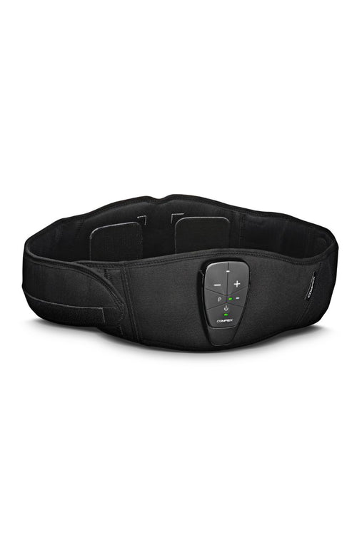 The Compex Corebelt 1.0 EMS muscle stimulator belt