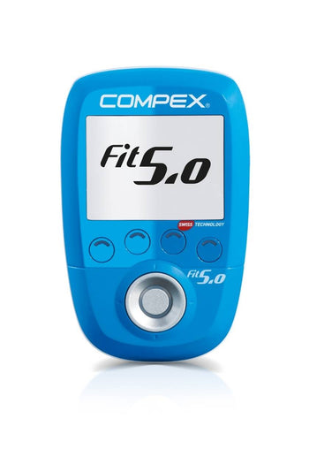 The Compex FIT 5.0 EMS muscle stimulator