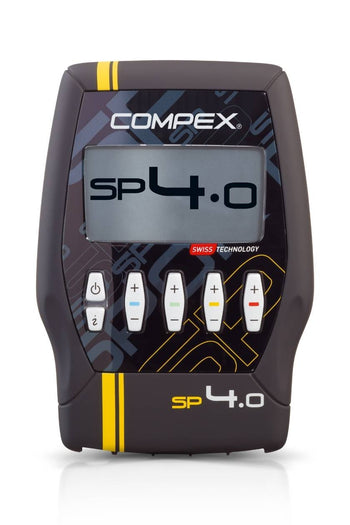 The Compex SP 4.0 EMS muscle stimulator