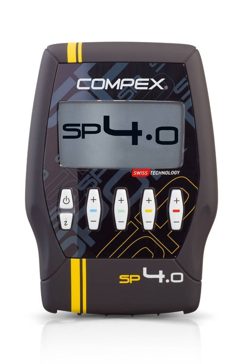 The Compex SP 4.0 EMS muscle stimulator
