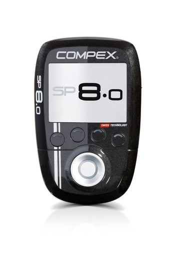 The Compex SP 8.0 EMS muscle stimulator