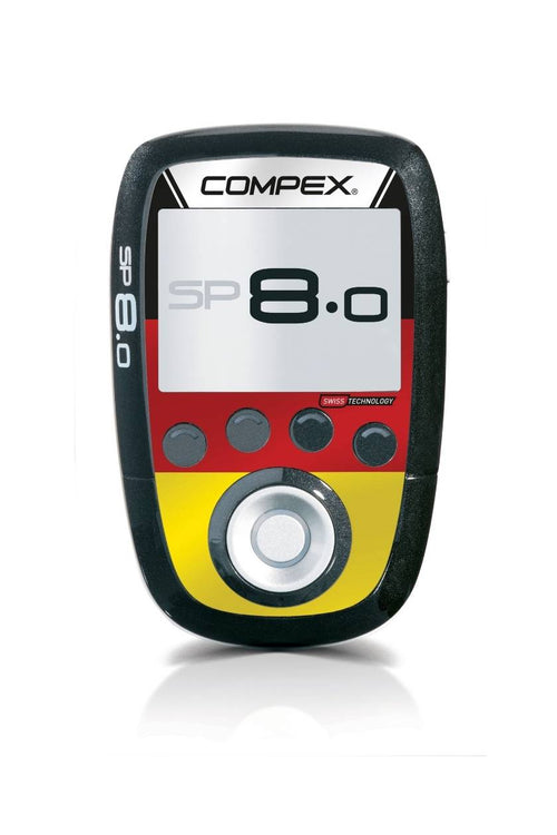 The Compex SP 8.0 German Limited Edition EMS muscle stimulator