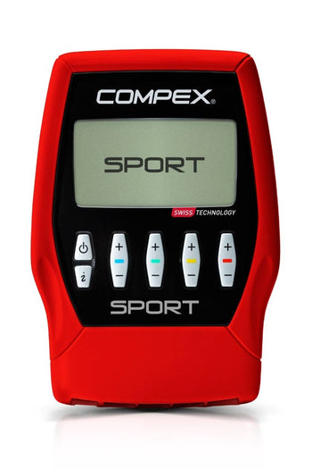 The Compex Sport EMS muscle stimulator
