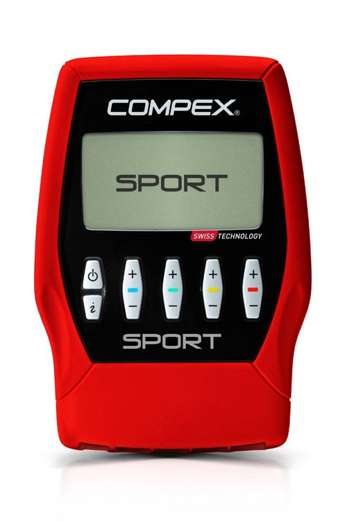 The Compex Sport EMS muscle stimulator