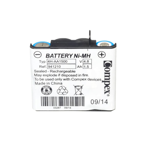 BATTERIA DI RICAMBIO PER  ELETTROSTIMOLATORI COMPEX EMS  (NUOVA GENERAZIONE)