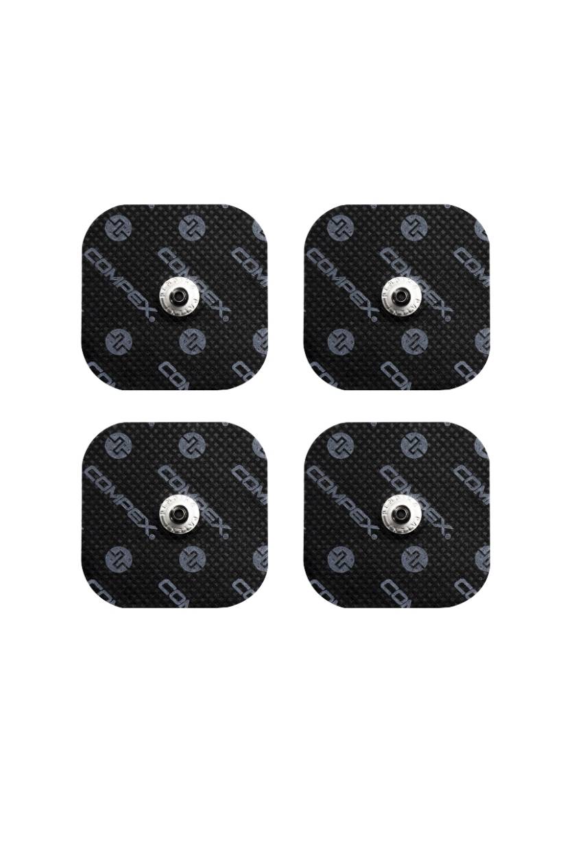 50 X 50MM 1-Snap EMS Muscle Stimulator Electrodes | Compex