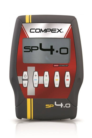 The Compex SP 4.0 Swiss Limited Edition EMS muscle stimulator