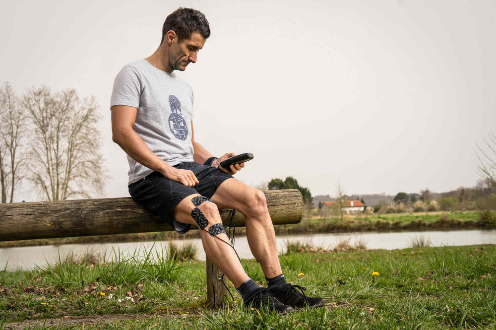 Manage your pain with TENS with the Compex Runner EMS muscle stimulator