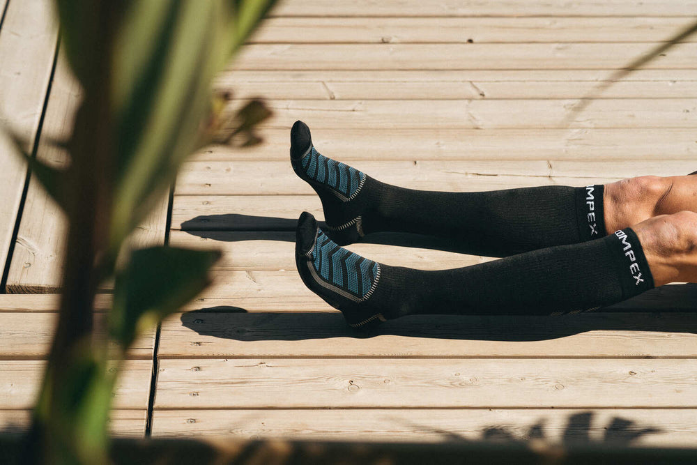 Improve vasodilation with the Compex Recovery Socks