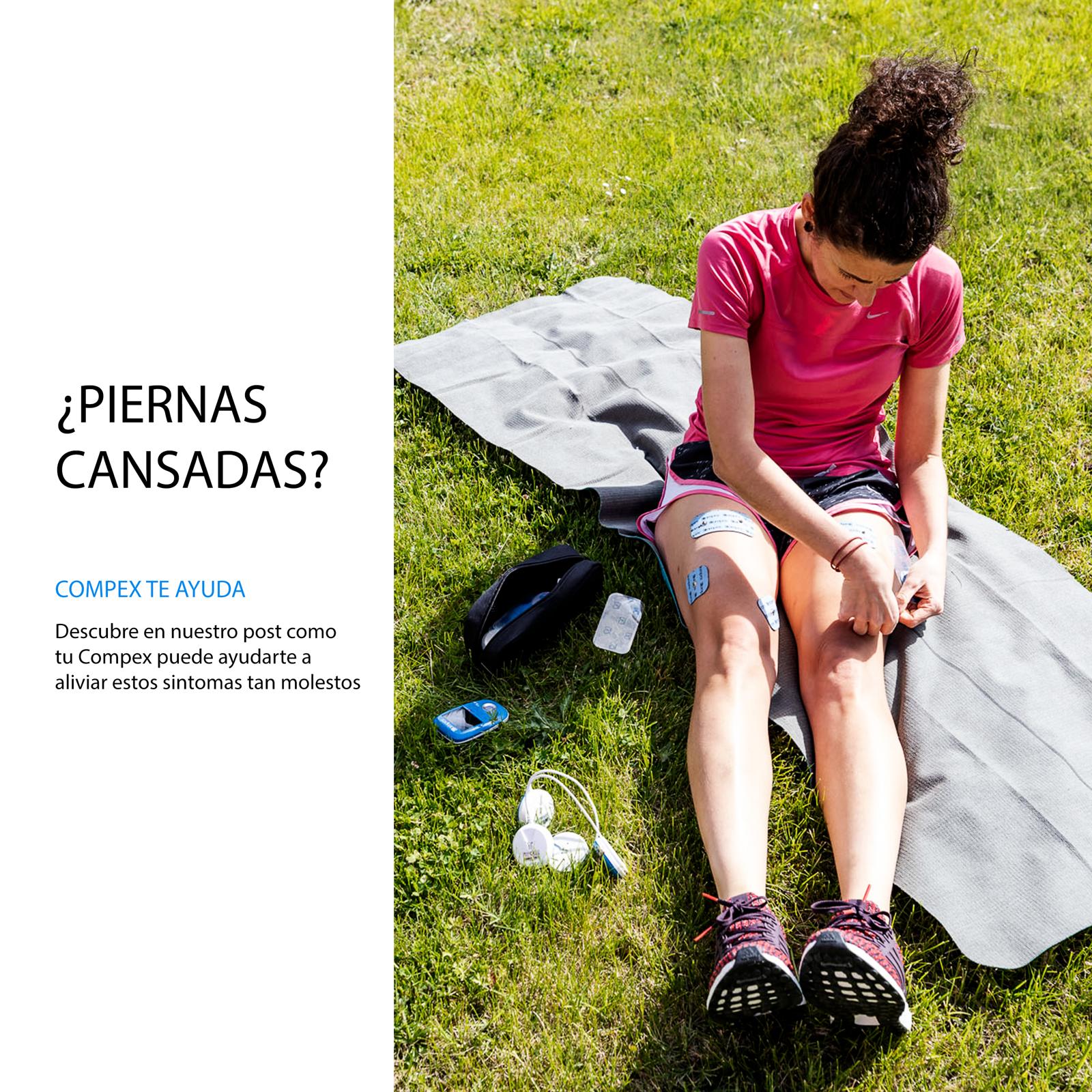 ¿PIERNAS CANSADAS? COMPEX TE AYUDA.