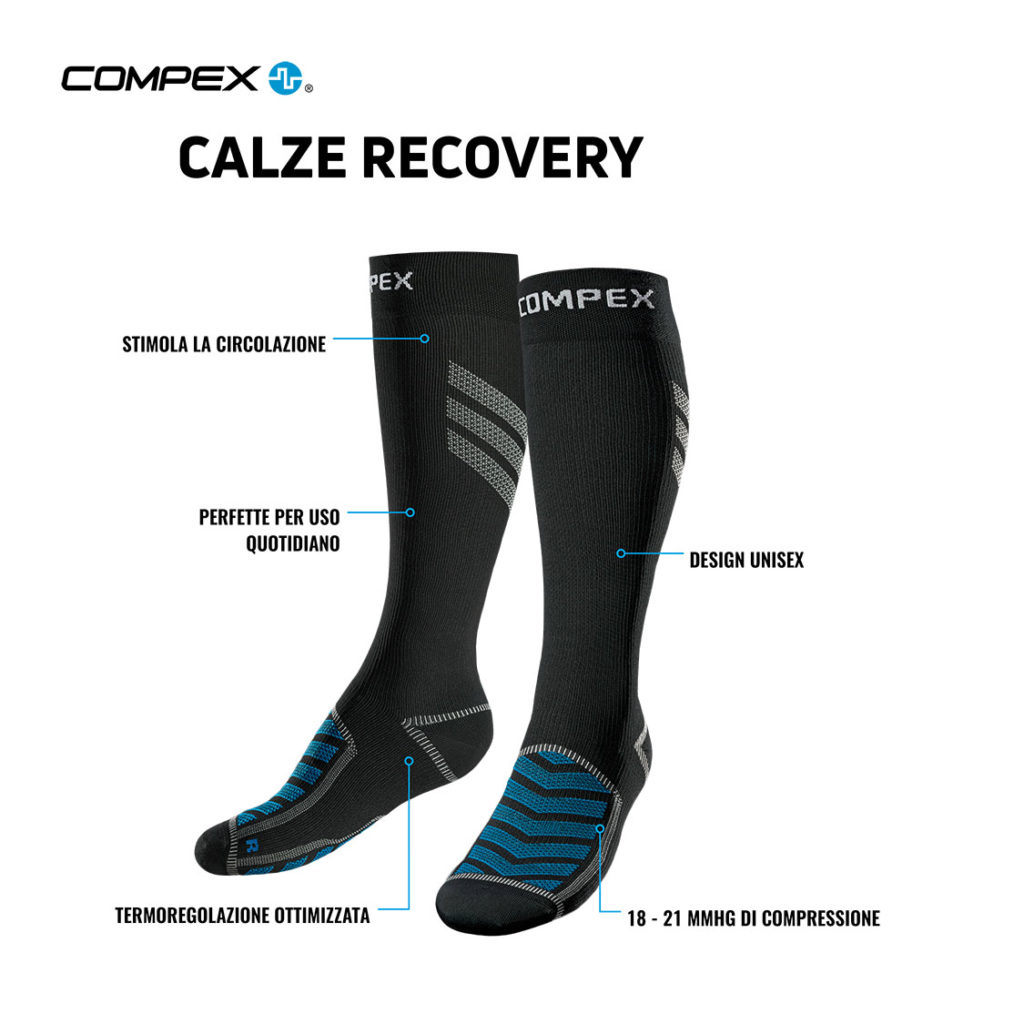 compex recovery sono le più innovative calze compressive sul mercato
