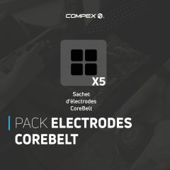 COMPEX PACK ÉLECTRODES x5 COREBELT