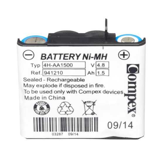 4H-AA1500, 941210 Battery for Compex SP 2.0, SP 4.0, Sport Elite Stimulator