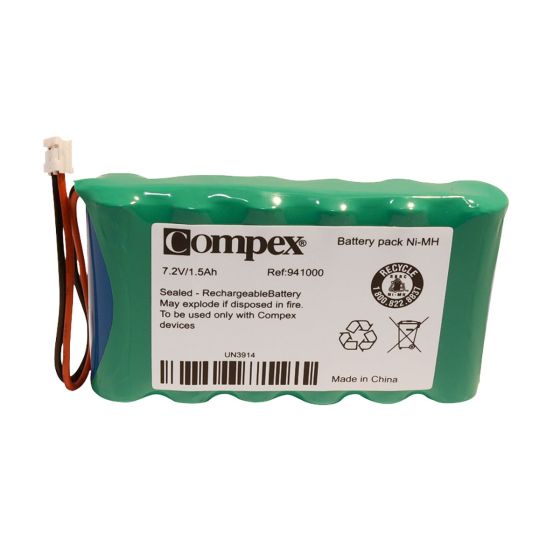 Batterie pour Compex Mi-Sport - 2000 mAh 4.8 V batterie - BatteryUpgrade