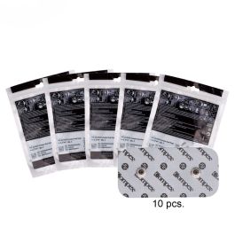 Compex Easy Snap Electrodes 2in X 4in - 1 Pack (2 Electrodes) - Black