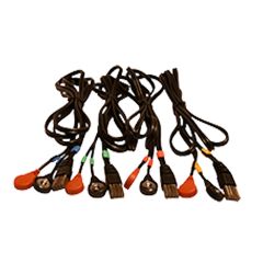 Compex set of 4 cables 8 snap