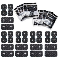 10 Packs Of Easysnap Self-adhesive Electrodes For Muscle Stimulation