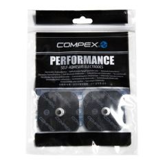 BLACK COMPEX EASYSNAP SELF-ADHESIVE ELECTRODES FOR MUSCLE STIMULATION - 50 X 50MM 1 SNAP