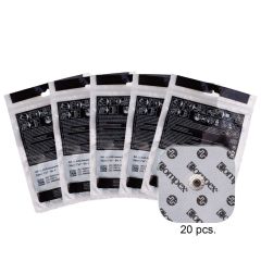 Compex Easy Snap Electrodes - 2" x 2" - White - 5 Pack