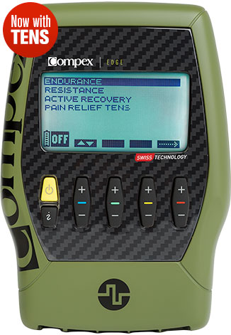  Compex Edge Recon Green Muscle Stimulator + TENS