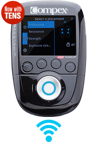 Compex Wireless USA Muscle Stimulator + TENS