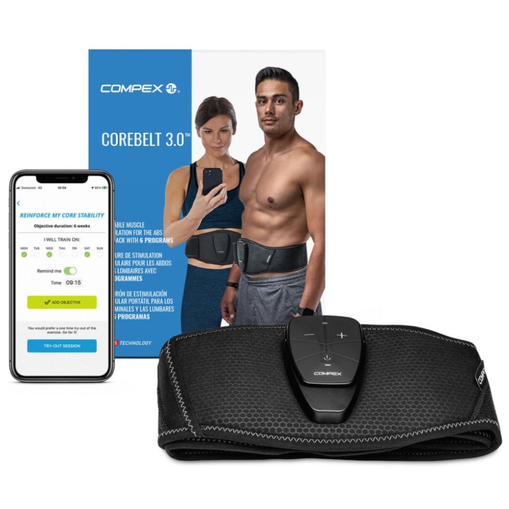 Estimulador muscular Compex CoreBelt 3.0