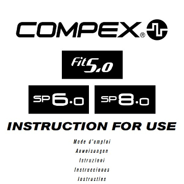 Compex SP 8.0 Wireless Muscle Stimulator - Alpha Sport