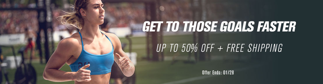 Get to those goals faster - Up to 50% Off + Free Shipping