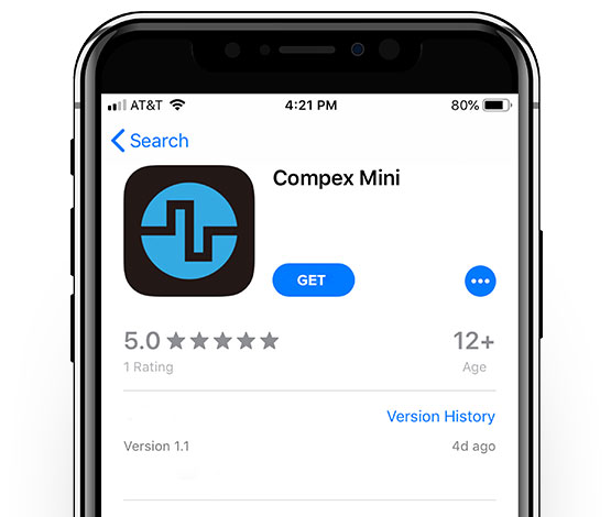 Compex Mini App - Kom i gang