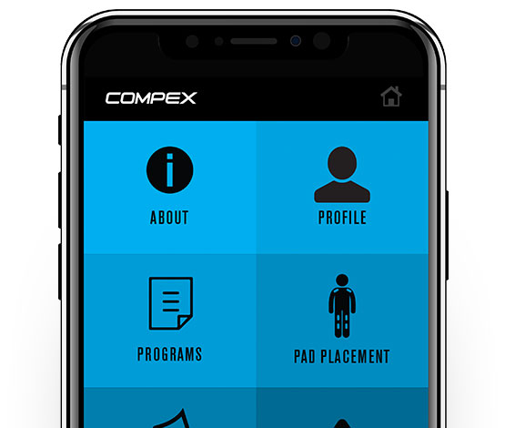 Compex Mini Portable Wireless Muscle Stimulator + Tens Unit + Mobile  Training App